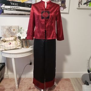 Asian Lounge Pant Set